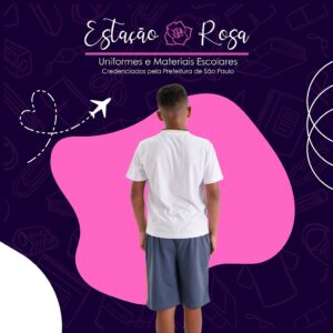 Camiseta Tradicional (Branca) - Colégio Arereu