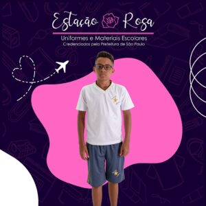 Camiseta Tradicional (Branca) - Colégio Arereu - Imagem 2