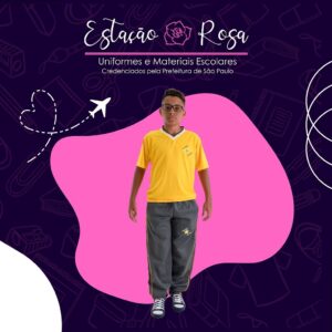 Camiseta Tradicional (Amarela) - Colégio Arereu