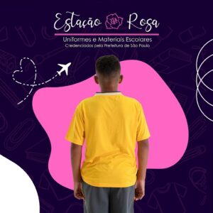 Camiseta Tradicional (Amarela) - Colégio Arereu - Imagem 2