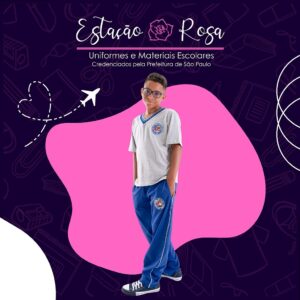 Calça Tradicional Flanelada - E.E. Aquilino Ribeiro - Imagem 2
