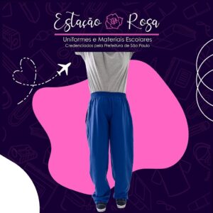 Calça Tradicional Flanelada - E.E. Aquilino Ribeiro - Imagem 4