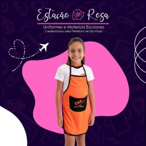 Avental - Colégio Augusto Figueiredo
