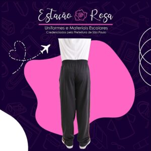Calça Tradicional sem Flanela - Colégio Augusto Figueiredo - Imagem 3
