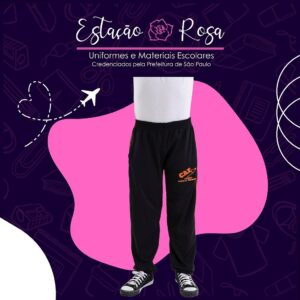 Calça Tradicional Flanelada - Colégio Augusto Figueiredo