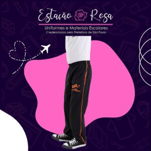 Calça Tradicional Flanelada - Colégio Augusto Figueiredo - Imagem 2