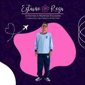 Calça Tradicional Flanelada Escolar Doce Poly