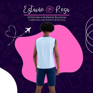 Camiseta Regata Escolar Poly Master - Imagem 2