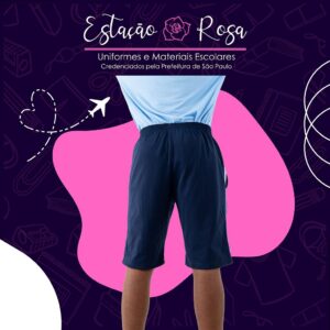 Bermuda Escolar Sebastião Faria Zimbres - Imagem 3