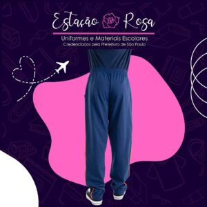 Calça Tradicional sem Flanela Escolar Estanislau Camargo - Imagem 3