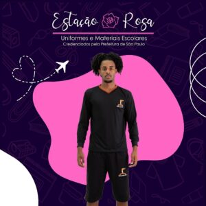Camiseta Manga Longa Escolar Norberto Mayer