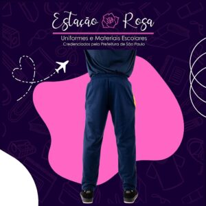 Calça Tradicional Flanelada Escolar Haydee Hidalgo - Imagem 2