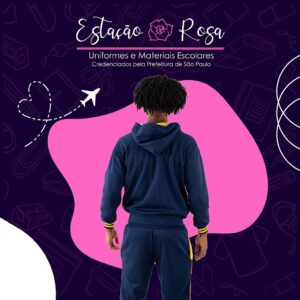 Jaqueta sem Flanela Escolar Haydee Hidalgo - Imagem 3