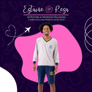 Camiseta Manga Longa Escolar Haydee Hidalgo