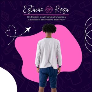 Camiseta Manga Longa Escolar Haydee Hidalgo - Imagem 2