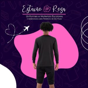 Camiseta Manga Longa Escolar Juan Carlos Onetti - Imagem 2