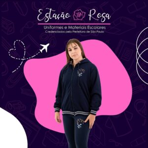 Jaqueta sem Flanela Escolar Cândido Barone