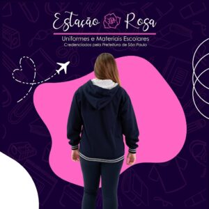 Jaqueta Flanelada Escolar Cândido Barone - Imagem 3