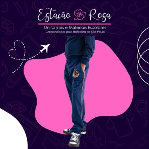 Calça Tradicional Flanelada Escolar Jardim Limoeiro - Imagem 2