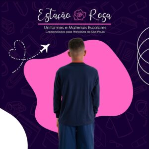 Camiseta Manga Longa Escolar Jardim Limoeiro - Imagem 2