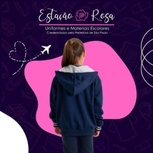 Jaqueta sem Flanela Escolar Joaquim Silvério - Imagem 2