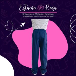 Calça Tradicional sem Flanela Escolar Joaquim Silvério - Imagem 3