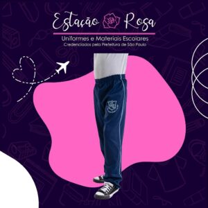 Calça Tradicional Flanelada Escolar Joaquim Silvério - Imagem 2