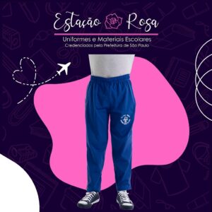 Calça Tradicional sem Flanela Escolar Indiana