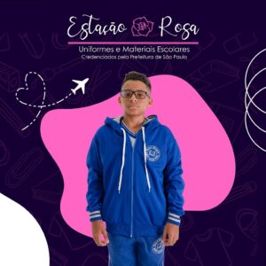 Jaqueta Flanelada Escolar Sergio Rocha Kiehl