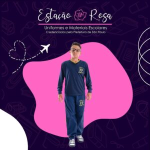 Calça Tradicional Flanelada Escolar Fernando Pessoa - Imagem 3
