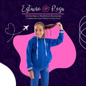 Jaqueta sem Flanela Escolar Benedito Estevam
