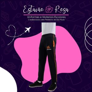 Calça Tradicional sem Flanela Escolar Stefan Zweig - Imagem 2
