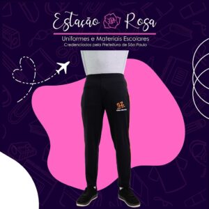 Calça Tradicional Flanelada Escolar Stefan Zweig