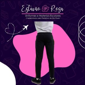 Calça Tradicional Flanelada Escolar Stefan Zweig - Imagem 3