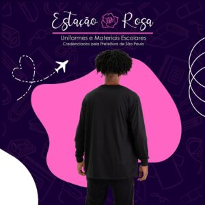 Camiseta Manga Longa Escolar Stefan Zweig - Imagem 3