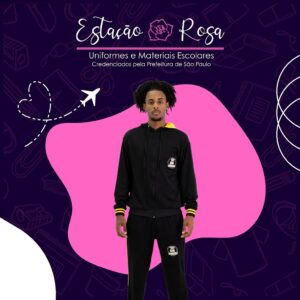Jaqueta Flanelada Escolar Pedro Taques