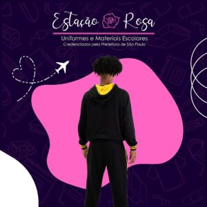 Jaqueta Flanelada Escolar Pedro Taques - Imagem 3
