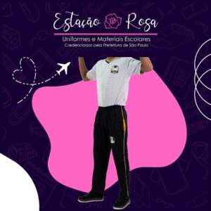 Calça Tradicional sem Flanela Escolar Pedro Taques - Imagem 2