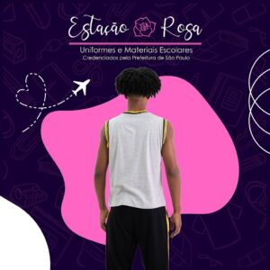 Camiseta Regata Escolar Pedro Taques - Imagem 3