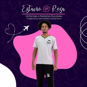 Camiseta Tradicional Escolar Pedro Taques