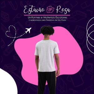 Camiseta Tradicional Escolar Pedro Taques - Imagem 3
