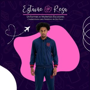 Jaqueta Flanelada Escolar João Borges