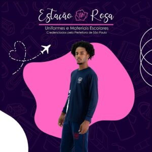 Camiseta Manga Longa Escolar João Borges - Imagem 2