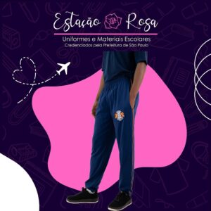 Calça Tradicional sem Flanela Escolar Orville Derby - Imagem 2
